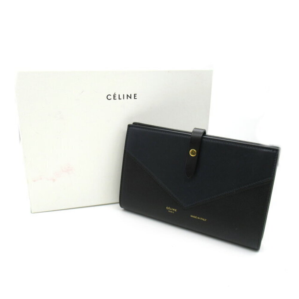 Celine Multi Function Bifold Long Wallet Leather … - image 7